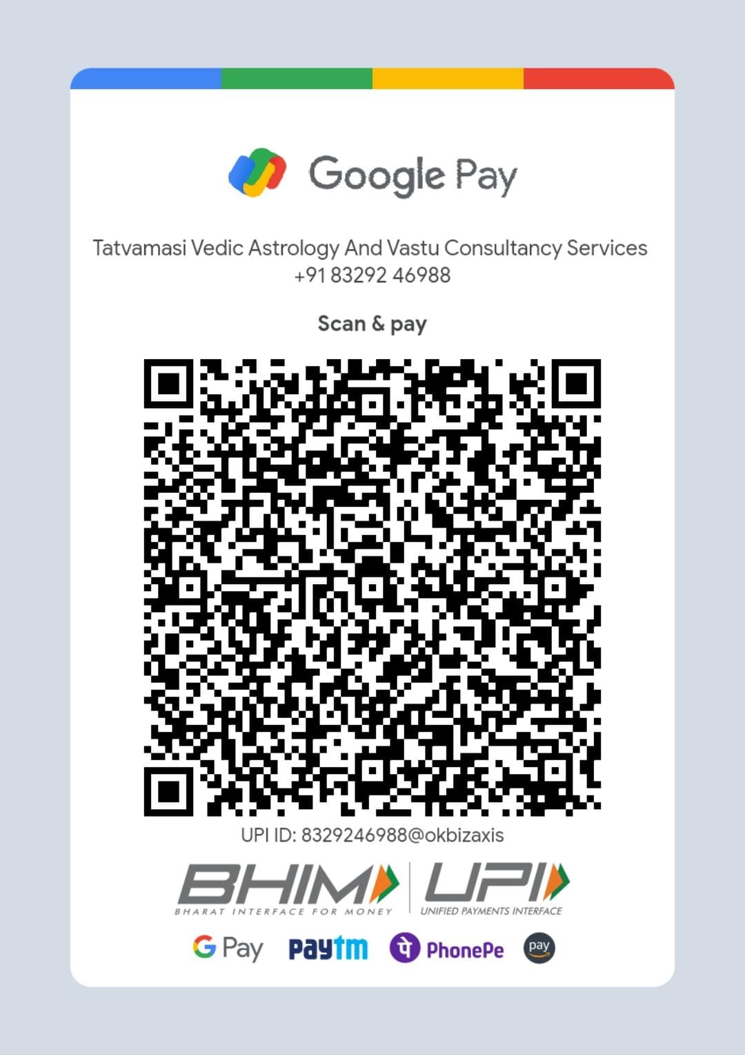 Google Pay QR Code